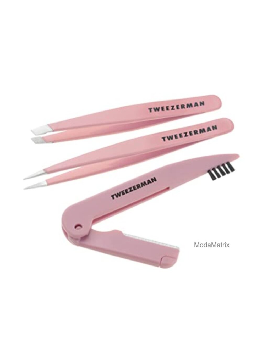 Tweezerman Tea Rose Brow Sculpting Set